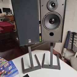 Pair Of Vintage Mirage 360 Speakers