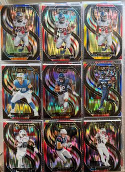 2025 Select Football Ray Wave Card lot