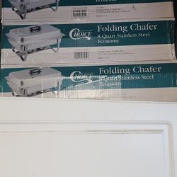 Folding Chafer. New In Boxs.
