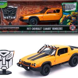 Jada Toys Transformers Rise Of The Beast 1977 Chevrolet Camaro Bumblebee -1:24-