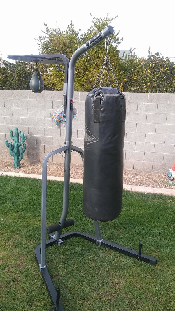 Maxstrength Free Standing 2 Way Frame Boxing Punch Bag Stand SEMA Data Coop