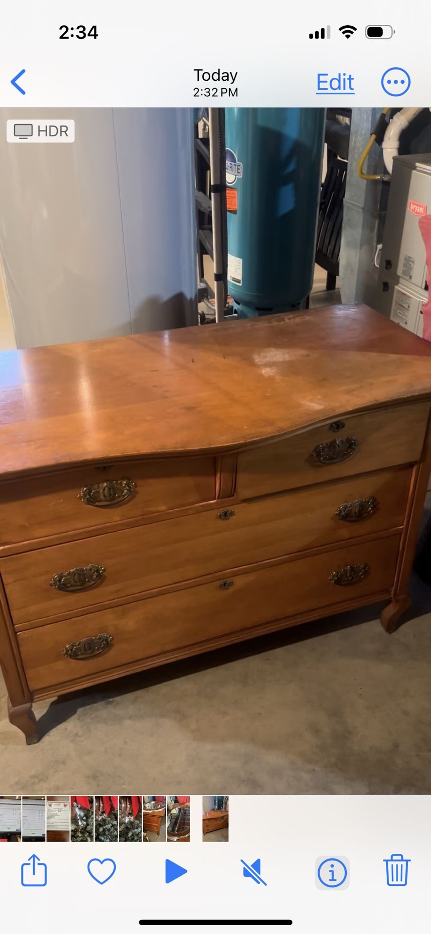 Antique Maple Dresser