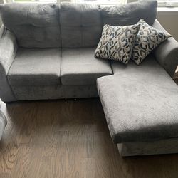 Small Sectional And Recliner 