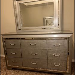 Dresser And Mirror