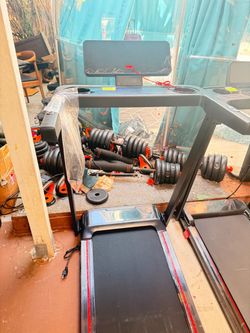 107B Folding Treadmill with Incline