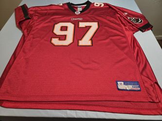 Mens 2XL-3XL Simeon Rice #97 Tampa Bay Bucs NFL Jersey Reebok super large size.