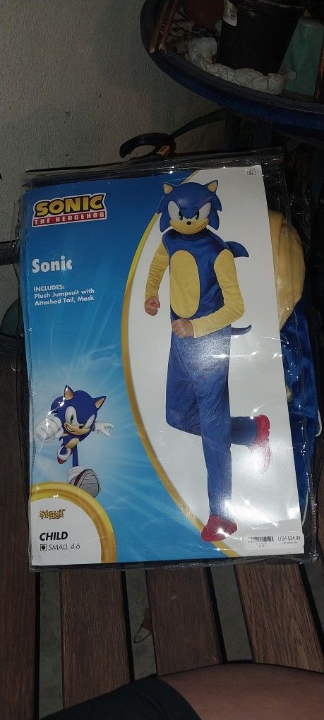 Sonic Halloween Costume