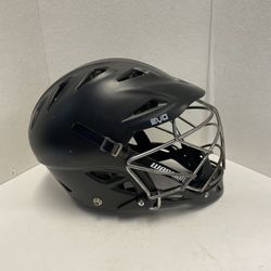 Warrior EVO Lacrosse Helmet Size S/M Small / Medium - BOA - Black / Chrome Mask