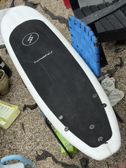 6'4" ZIPPERS - FORMULA FUN Soft Top Surfboard