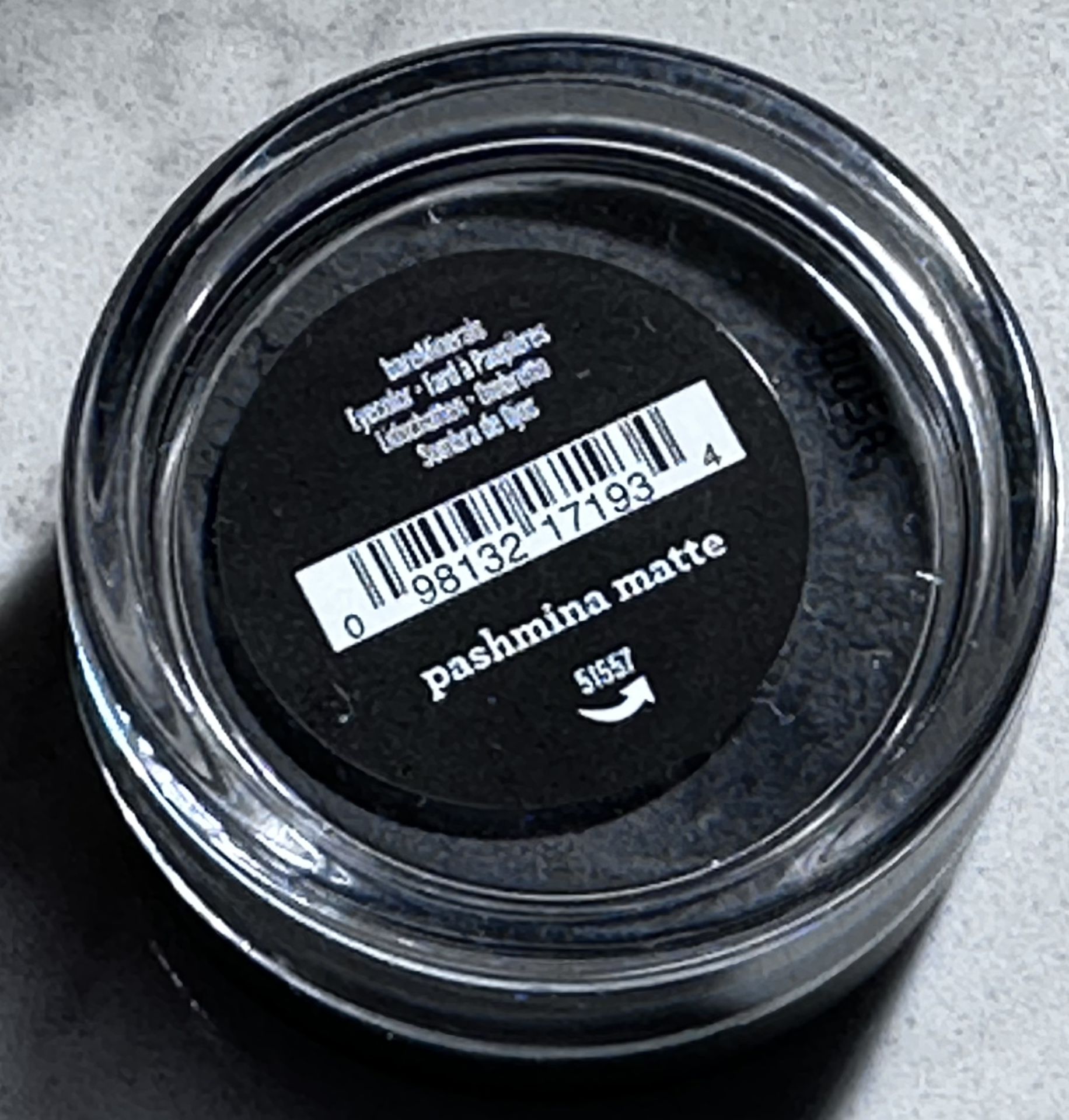 New Sealed bareMinerals Bare Escentuals Eyecolor  0.02oz/0.57g Pashmina Matte