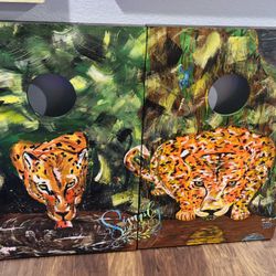 One-of-OneHand-Painted Cornhole Set – Local Murrieta Artist