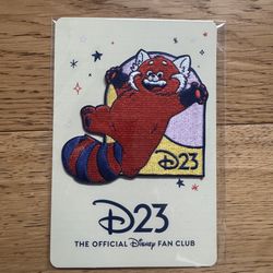 Disney D23 Event Exclusive Turning Red Mei Mei Meilin Lee Panda Pixar Patch