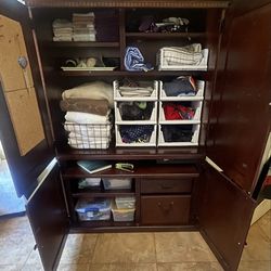 Free media office center wardrobe