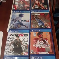 PS4 SPORTS GAMES 