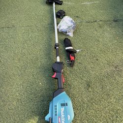 XGT 40V max Brushless Cordless Couple Shaft Power Head with 17 in. String Trimmer Attachment (Tool Only)