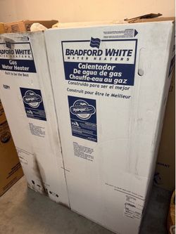 Brand new 50 gallon gas water heater