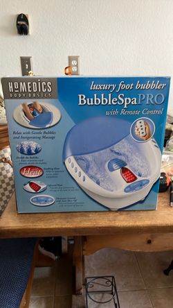Foot Bubbler/Massager- Homedics Spa Pro