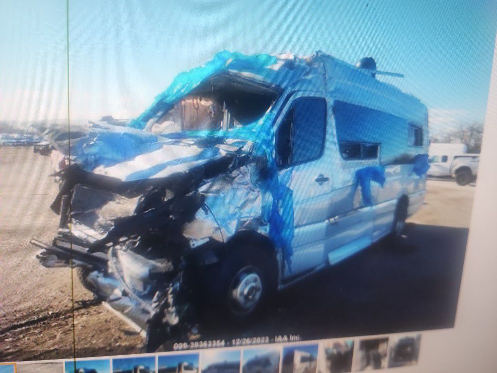 FOR PARTS A 2017 MERCEDES BENZ SPRINTER DULLY RV 300XD HIGH ROOF 3.0 AWD