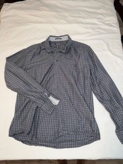Kenneth Cole Reaction Slim Fit Men’s Gray Plaid