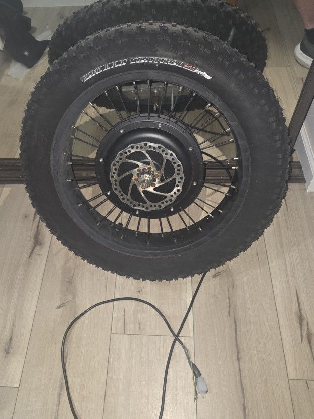 20" 48v 1000w ebike wheel/motor