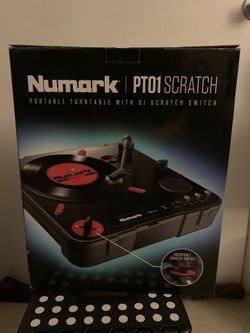Numark PT01 Portable Turntable