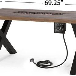brand new patio fire pit set