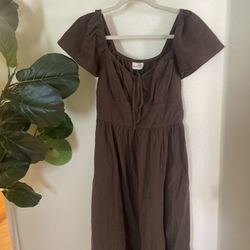 Brown Maxi Dress