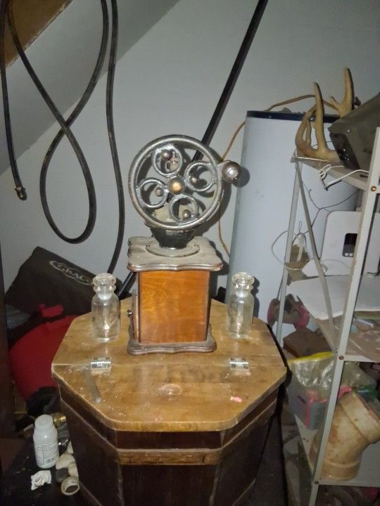 Antique Coffe Grinder Good Condition