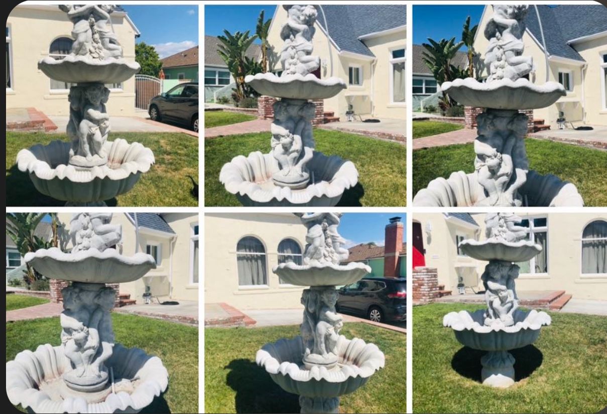 Big Concrete Fountain