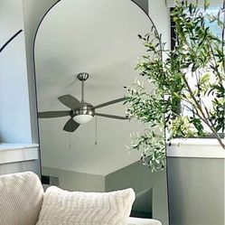 76x34 Full Length Arch Mirror