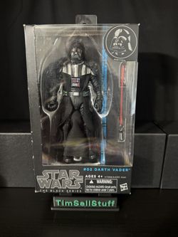 Star Wars TBS (2014 Blue Line): Darth Vader 6” Act Fig #02 A7268/A4301 ASST