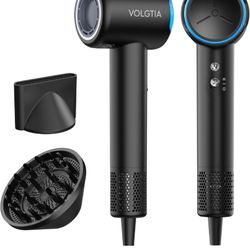 Secador Volgtia 1400W + Difusor – Cabello Rizado
