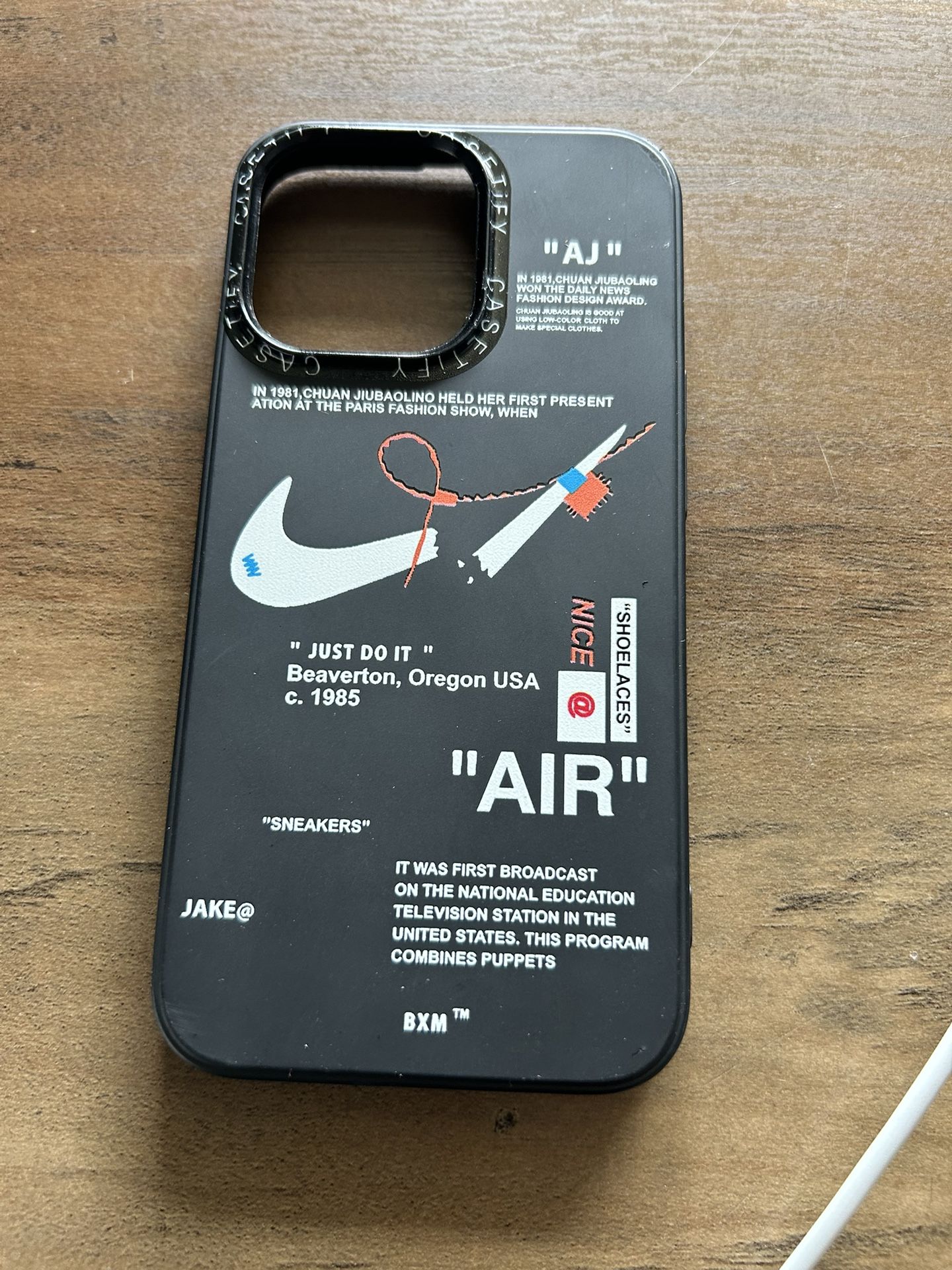 Nike Off White iPhone 13 Pro Case