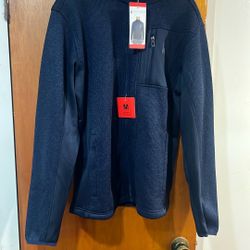 Spider Men Full Zip Jacket Size Medium