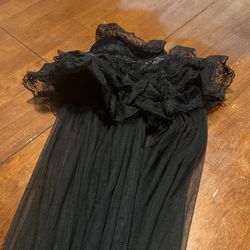 Halloween Goth Choker Cape