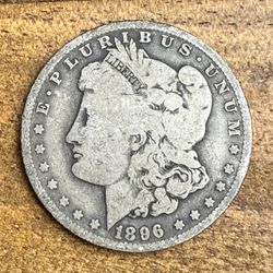 1896-O Silver Morgan Dollar