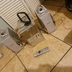 Panasonic  Sa Pm41   Am Fm  Cd Work  Tape No Work