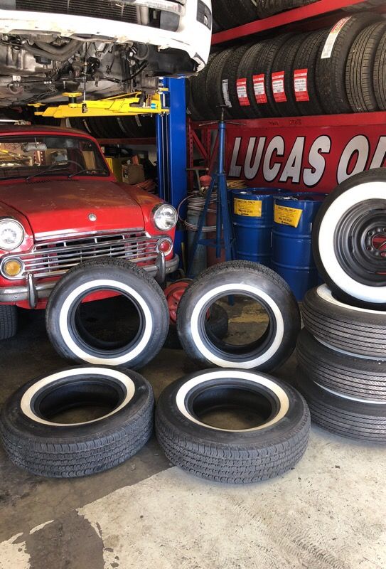 4 Firestone p235/75r15 white wall tires for Sale in Oceanside, CA OfferUp