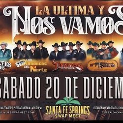 Los Dinamicos Del Norte Concert Y Mas At Santa Fe Springs Swapmeet 