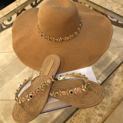 Hats And Sandals  Set  $65