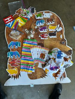 Brown Bear Birthday Decor