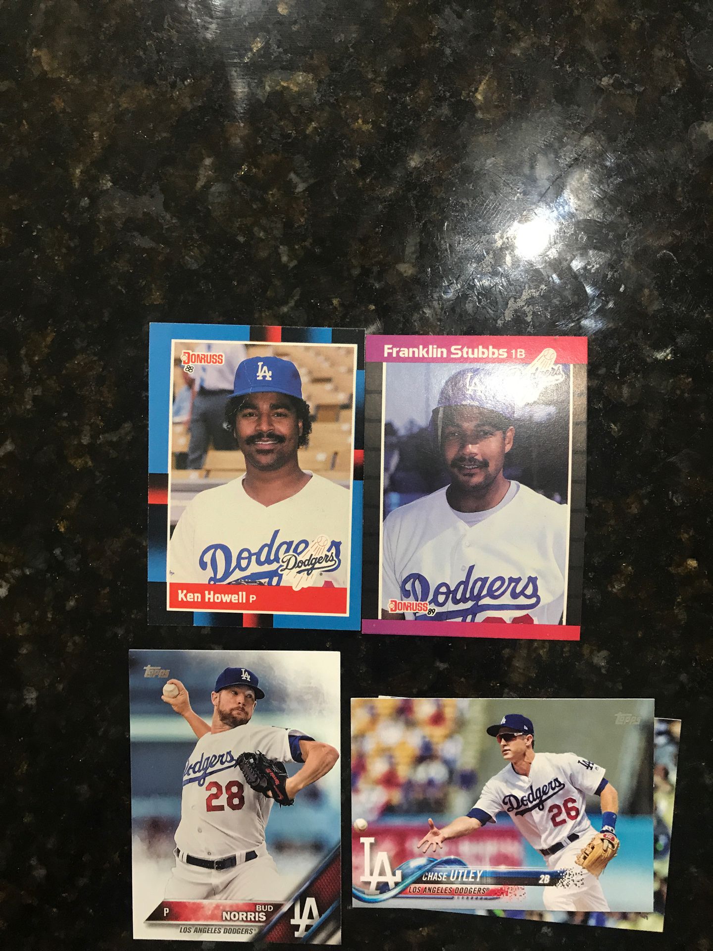 LA Dodgers Baseball Cards