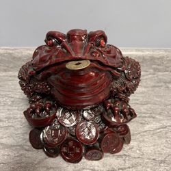 Chan Chu Money Frog Money Toad Chinese Good Luck, Feng Shui Protection, Decoration, Man Cave