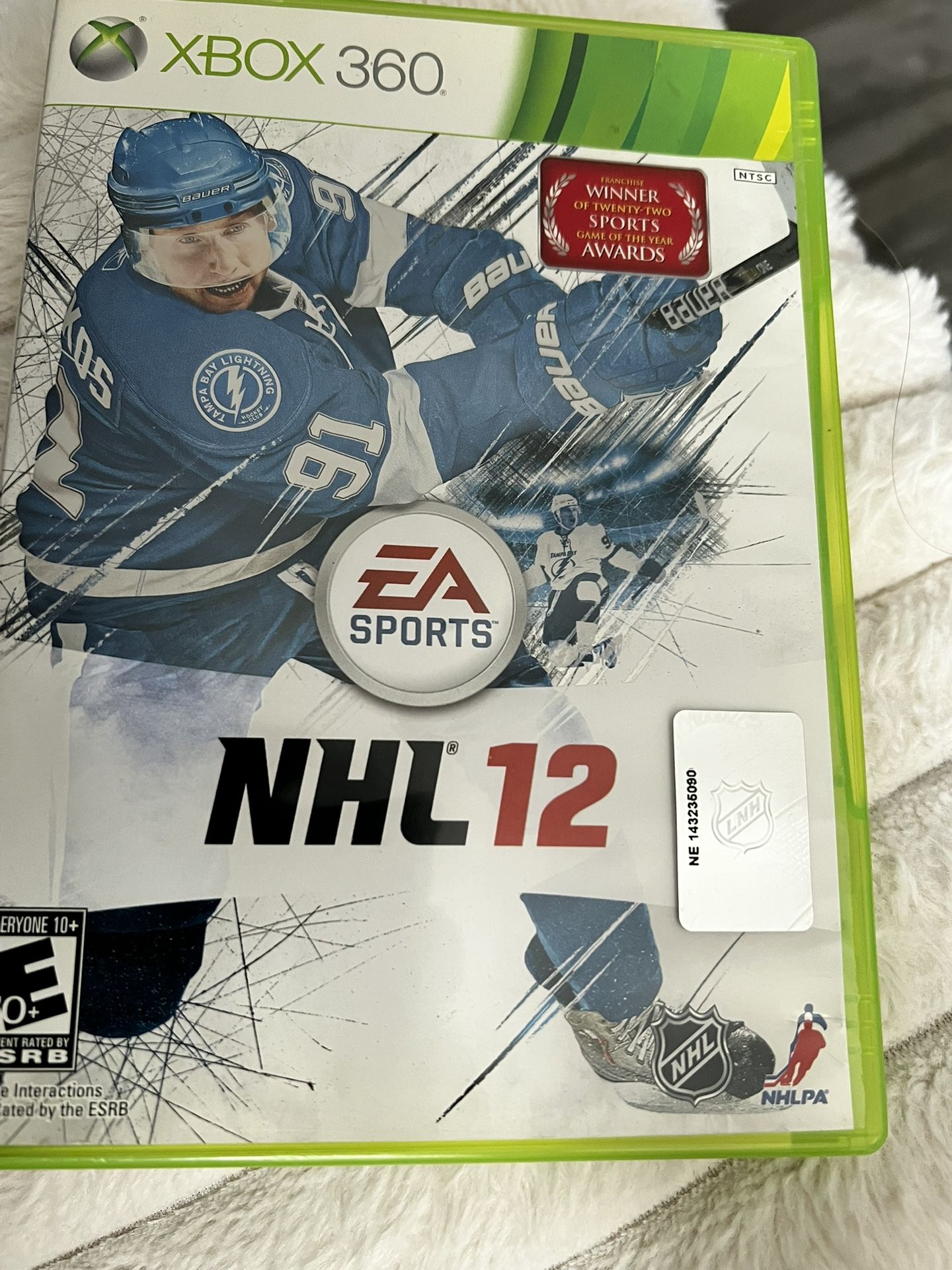 NHL 12 (Microsoft Xbox 360, 2011)