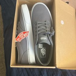 Vans Gray/White Size 11 Men