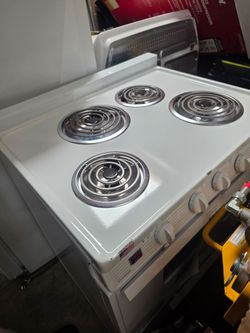 Premier White Electric Coil Range Stove never been used