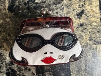 Brighton Fashionista Starlet Kiss-Lock Coin Purse Cheetah Back