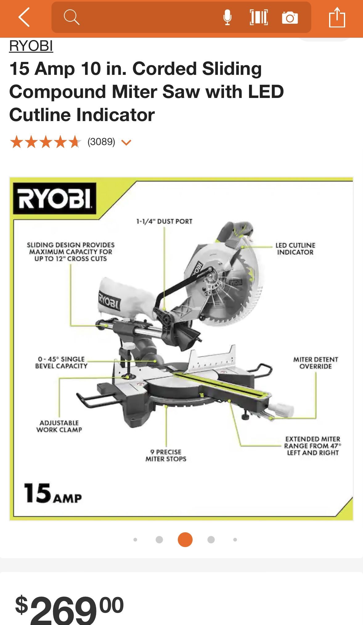 Miter Saw, Model: TSS103