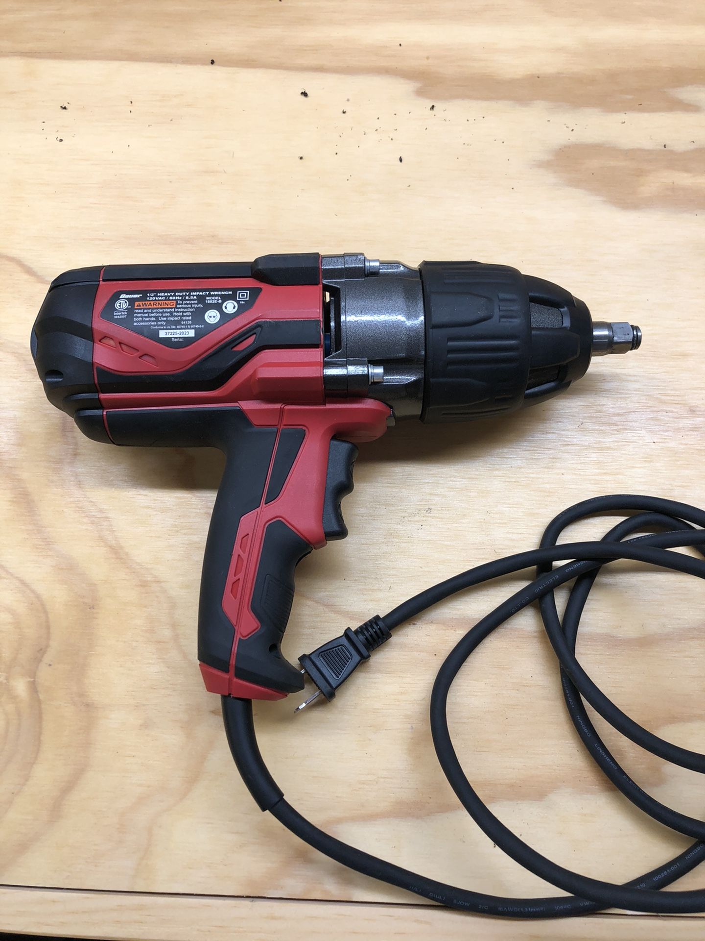 Bauer Corded Impact Wrench for Sale in Egg Harbor Township, NJ - OfferUp