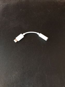iPhone 7 headphone adapter